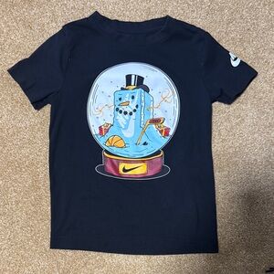 Nike Kids' Black Snow Globe Graphic Tee